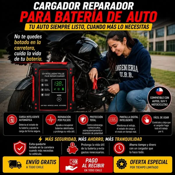 Cargador portátil batería