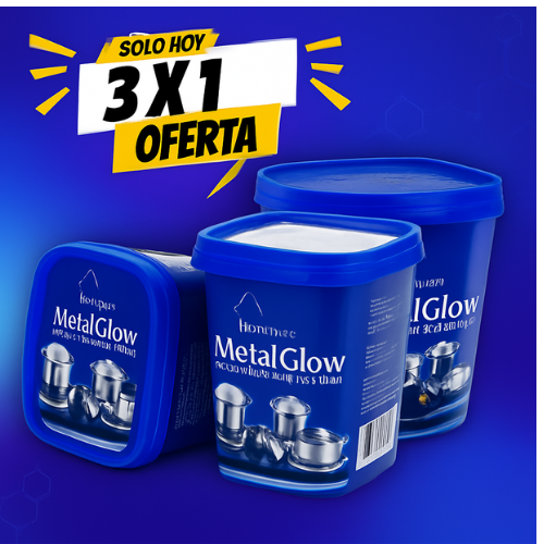 MetalGlow - Limpia metales oxidados y quemados