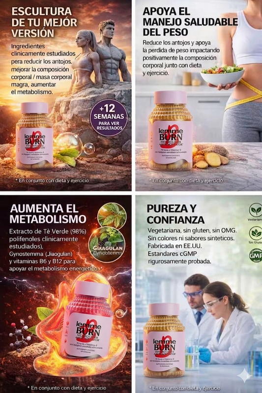 Lemme Burn reduce grasa y tonifica tu abdomen en 12 días