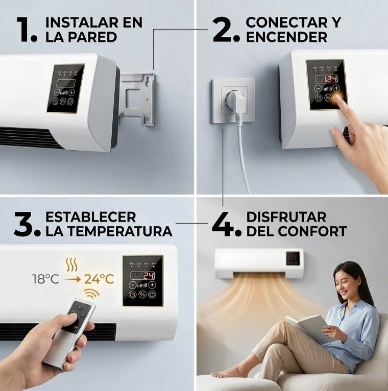 NovaHeat - Transforma el frío en confort al instante